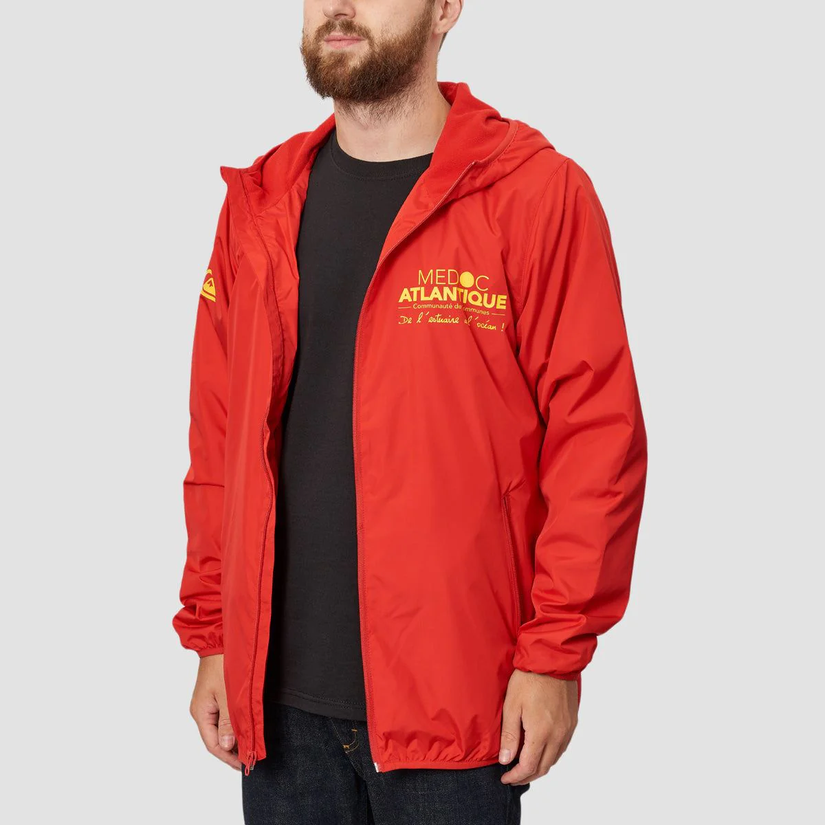 Quiksilver Surf Coach NS Gironde Jacket Goji Berry - Image 2