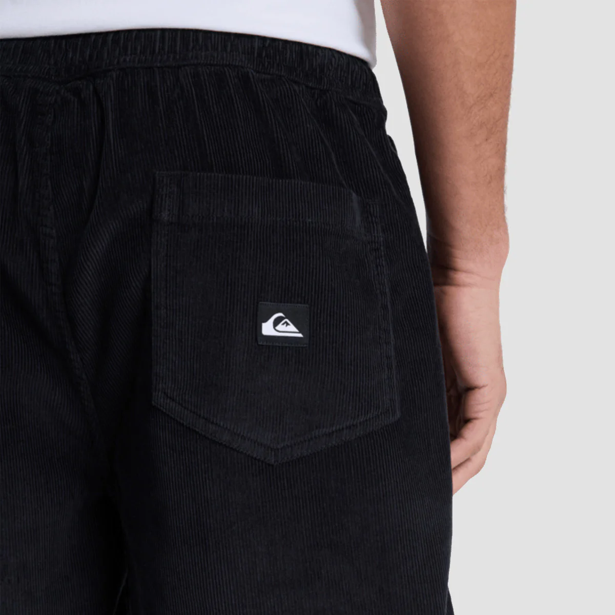 Quiksilver Taxer 18" Corduroy Shorts Black - Image 2