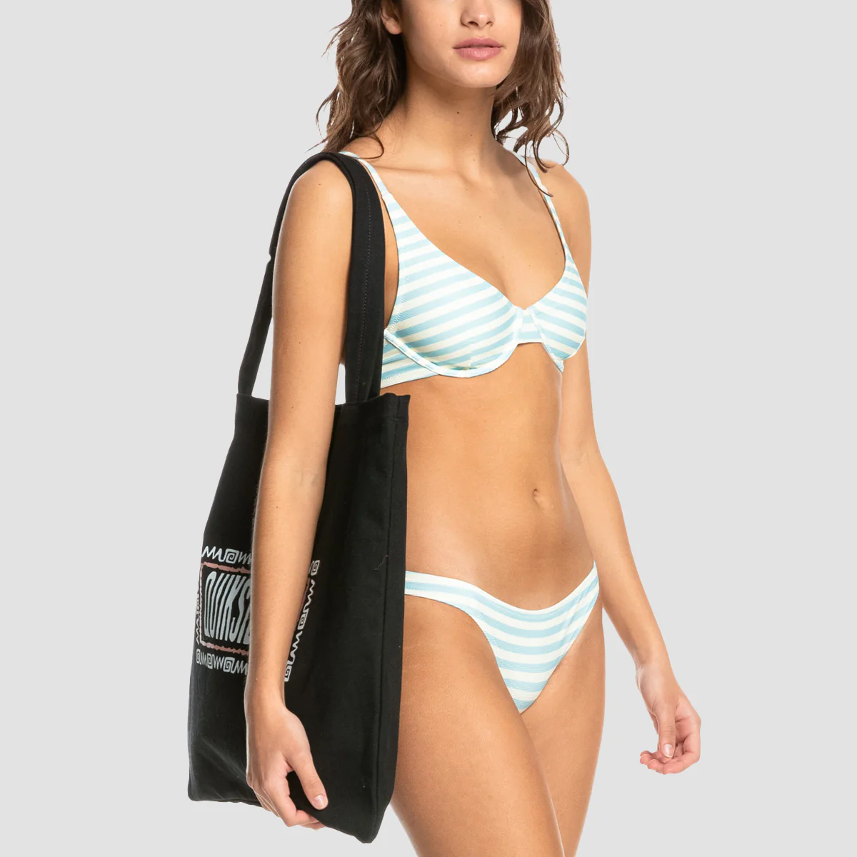 Quiksilver The Classic Tote Bag Tarmac 1 - Womens - Image 2