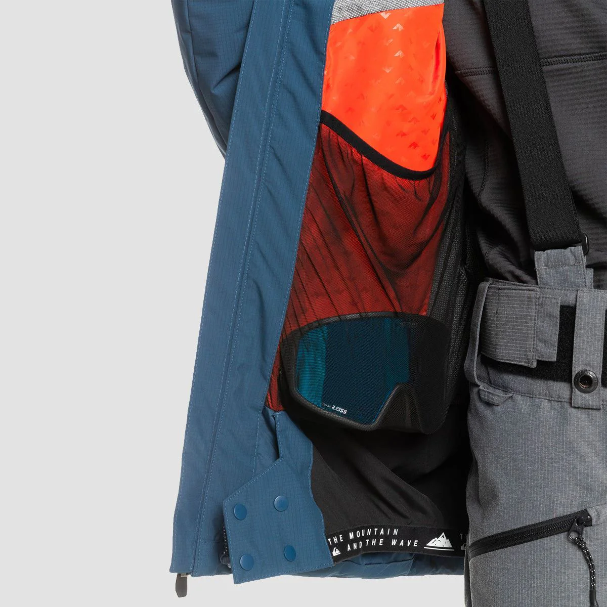 Quiksilver The Edge 15K Snow Jacket Insignia Blue - Image 4