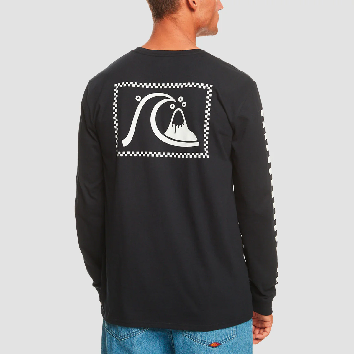 Quiksilver The Original Longsleeve T-Shirt Black - Image 2