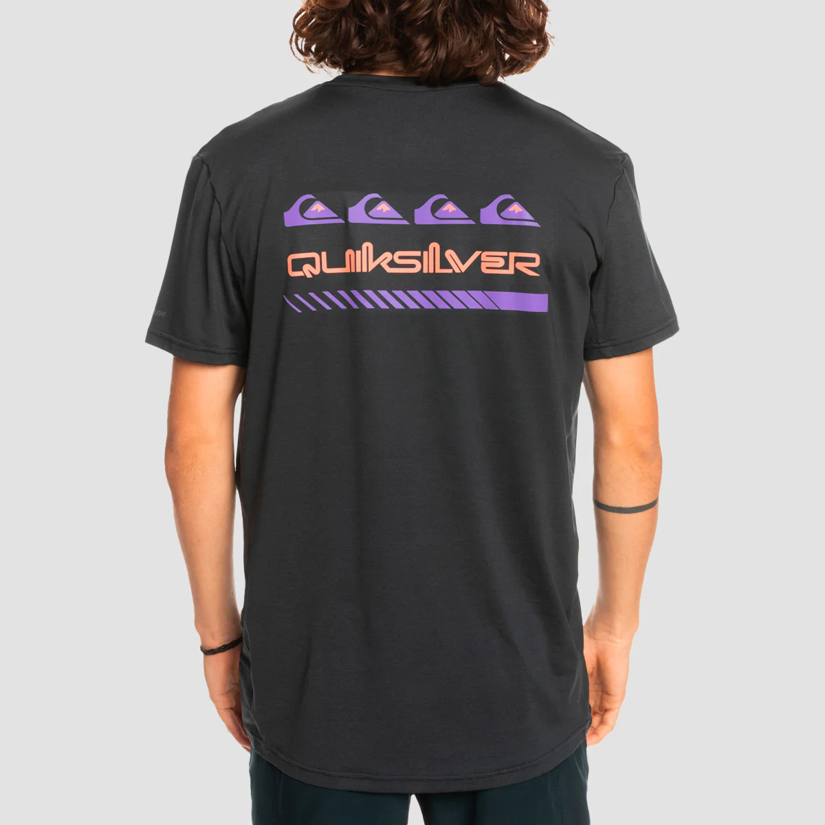 Quiksilver Training T-Shirt Black Heather - Image 2