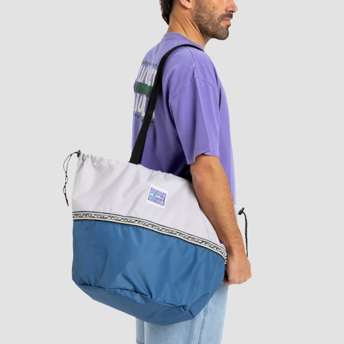 Quiksilver Uni Reusable 13L Tote Bag Real Teal - Image 3