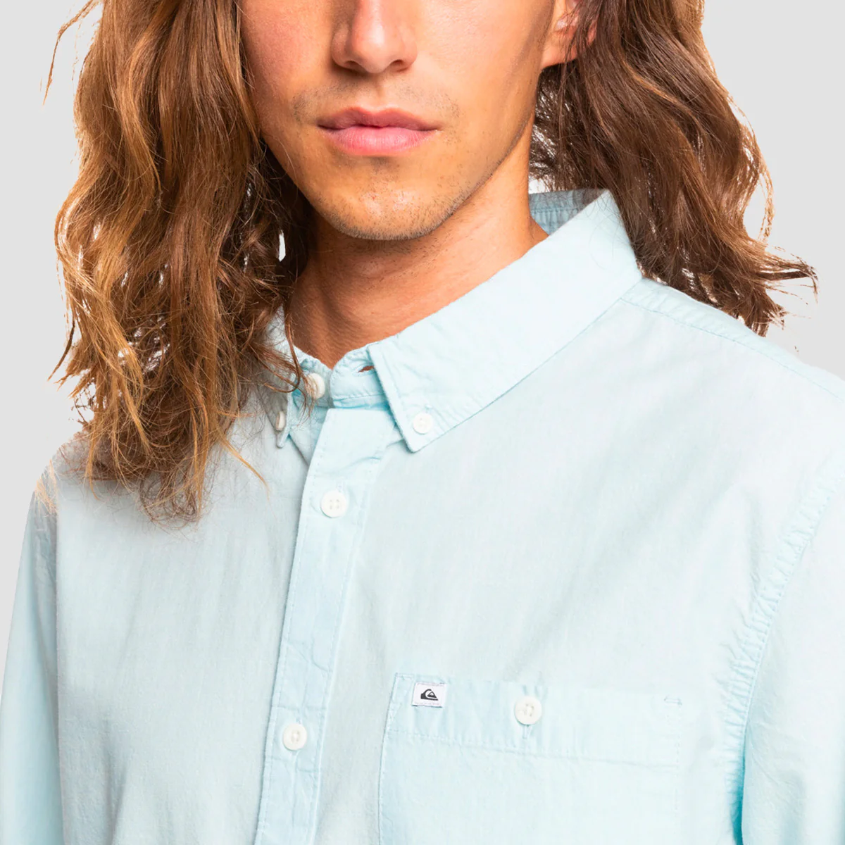 Quiksilver Winfall Longsleeve Shirt Airy Blue - Image 2