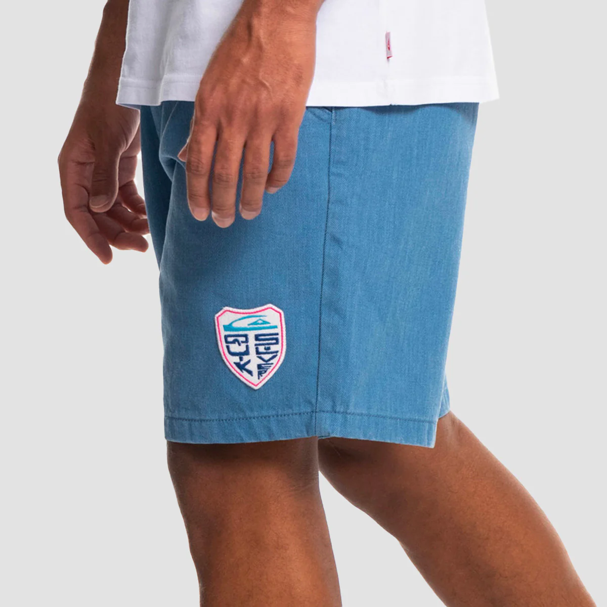 Quiksilver x Stranger Things Suburbia Pleated Shorts Riviera - Image 2