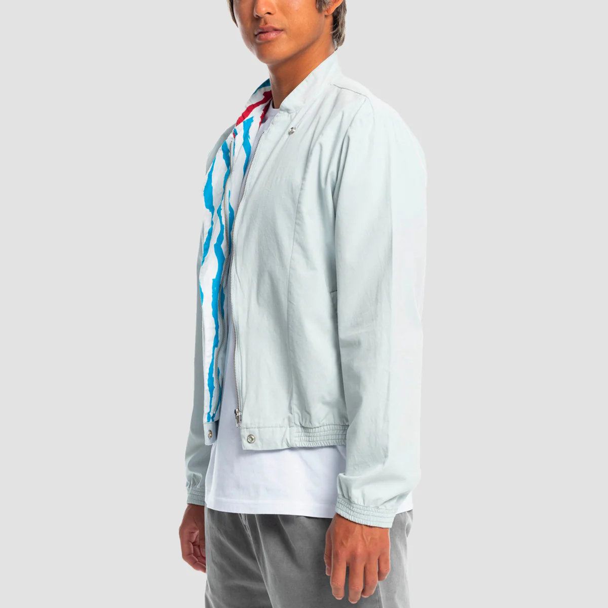 Quiksilver x Stranger Things The Steve Jacket Pearl Blue - Image 2