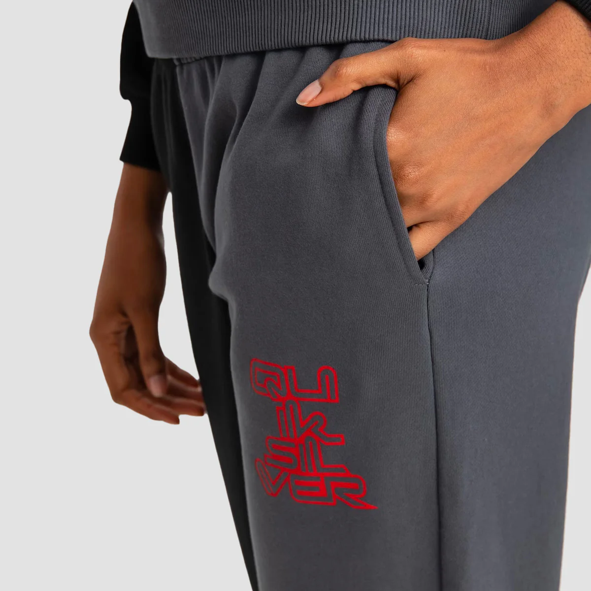 Quiksilver x Stranger Things Upside Down Sweatpants Black - Womens - Image 4