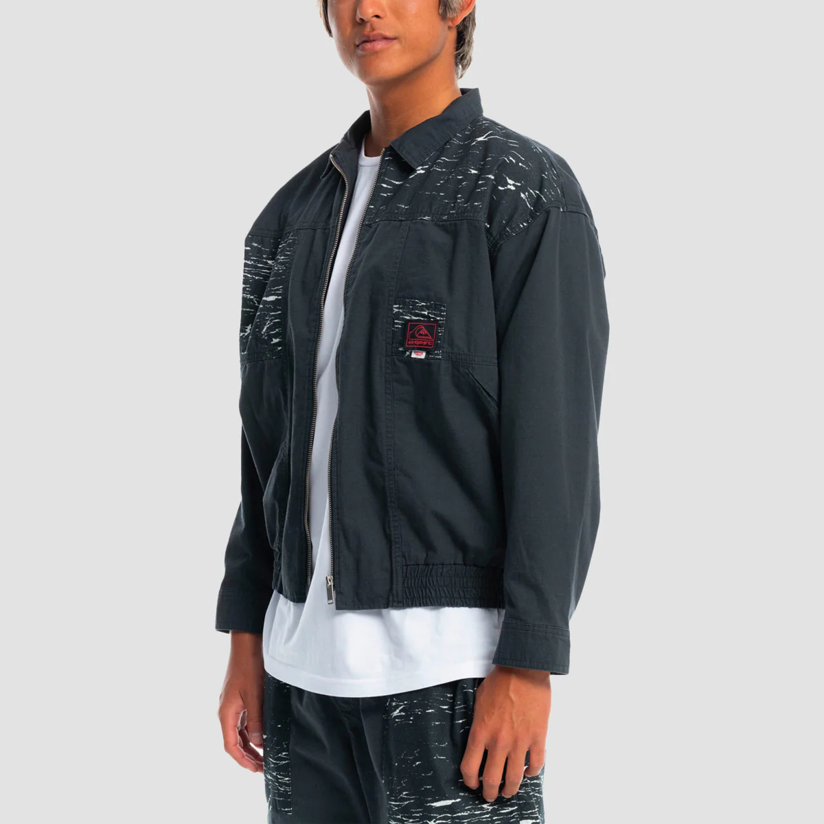 Quiksilver x Stranger Things Upside Down Vecnas Lair Jacket Black - Image 2