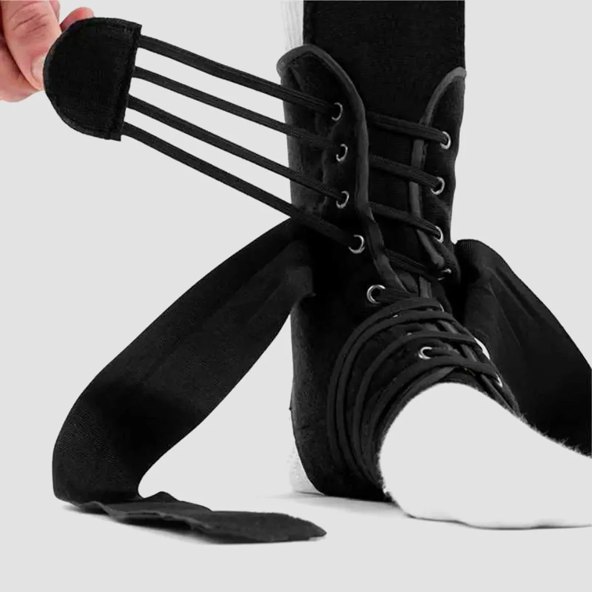 REKD Energy Covert Ankle Braces Black - Image 2
