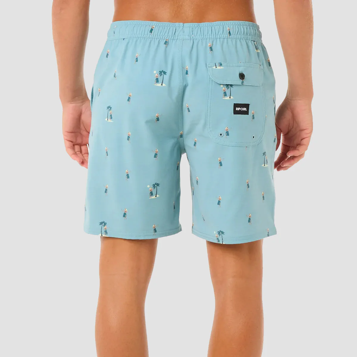 Rip Curl Hula Breach Volley 18" Boardshorts Blue Lagoon - Image 2