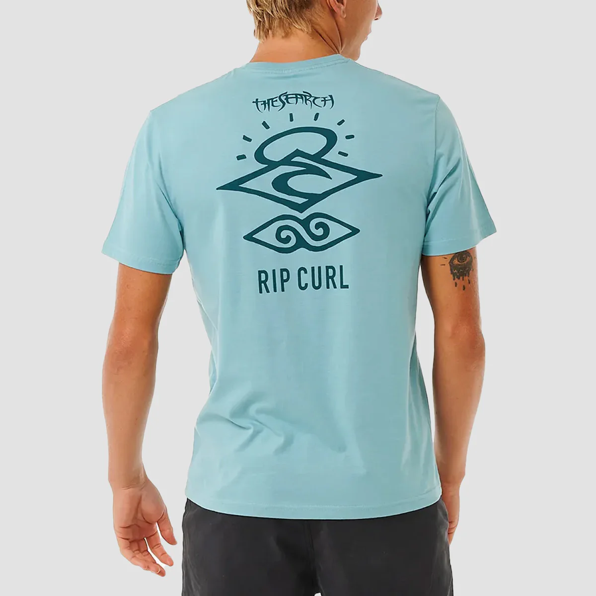 Rip Curl Search Icon T-Shirt Dusty Blue - Image 2
