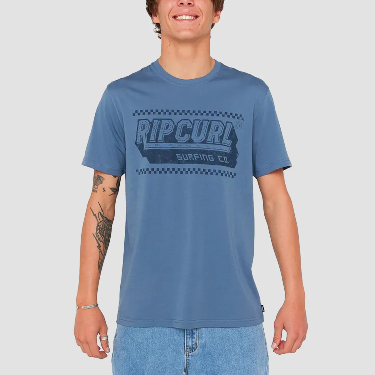 Rip Curl Sportline Invader T-Shirt Bluefin