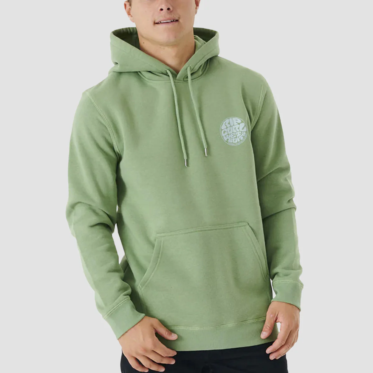 Rip Curl Wetsuit Icon Pullover Hoodie Surplus Green - Image 2