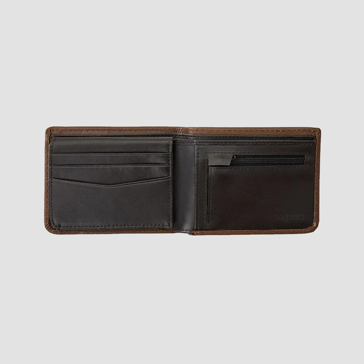 Rip Curl Wetsuit Logo RFID All Day Wallet Brown - Image 3