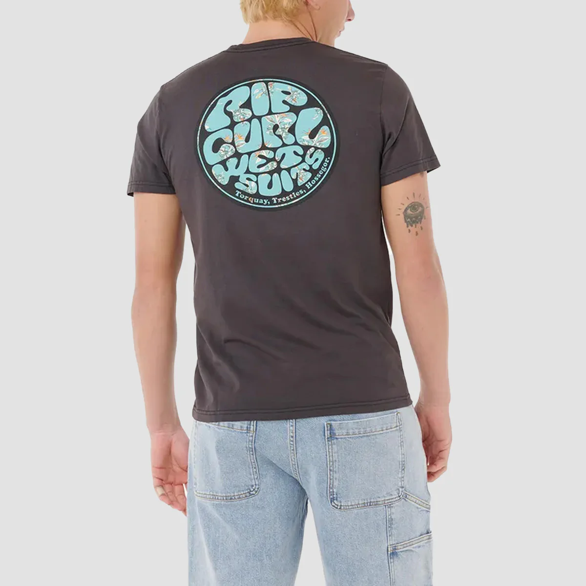 Rip Curl Wettie Passage Icon T-Shirt Phantom