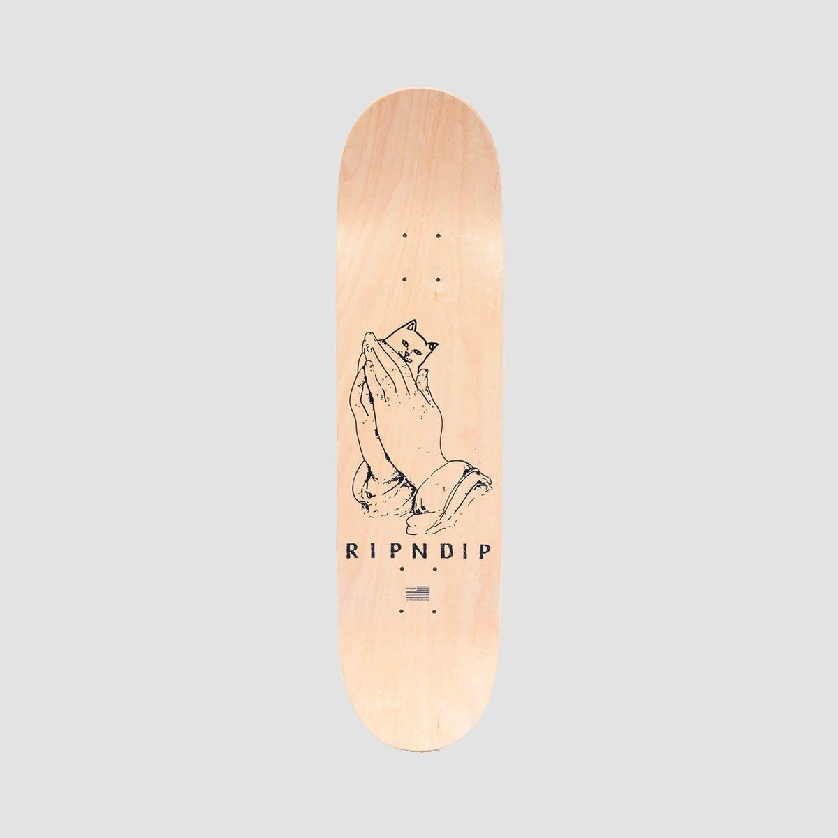 Ripndip Lord Nermal Skateboard Deck Lime/Purple - 8.5" - Image 2
