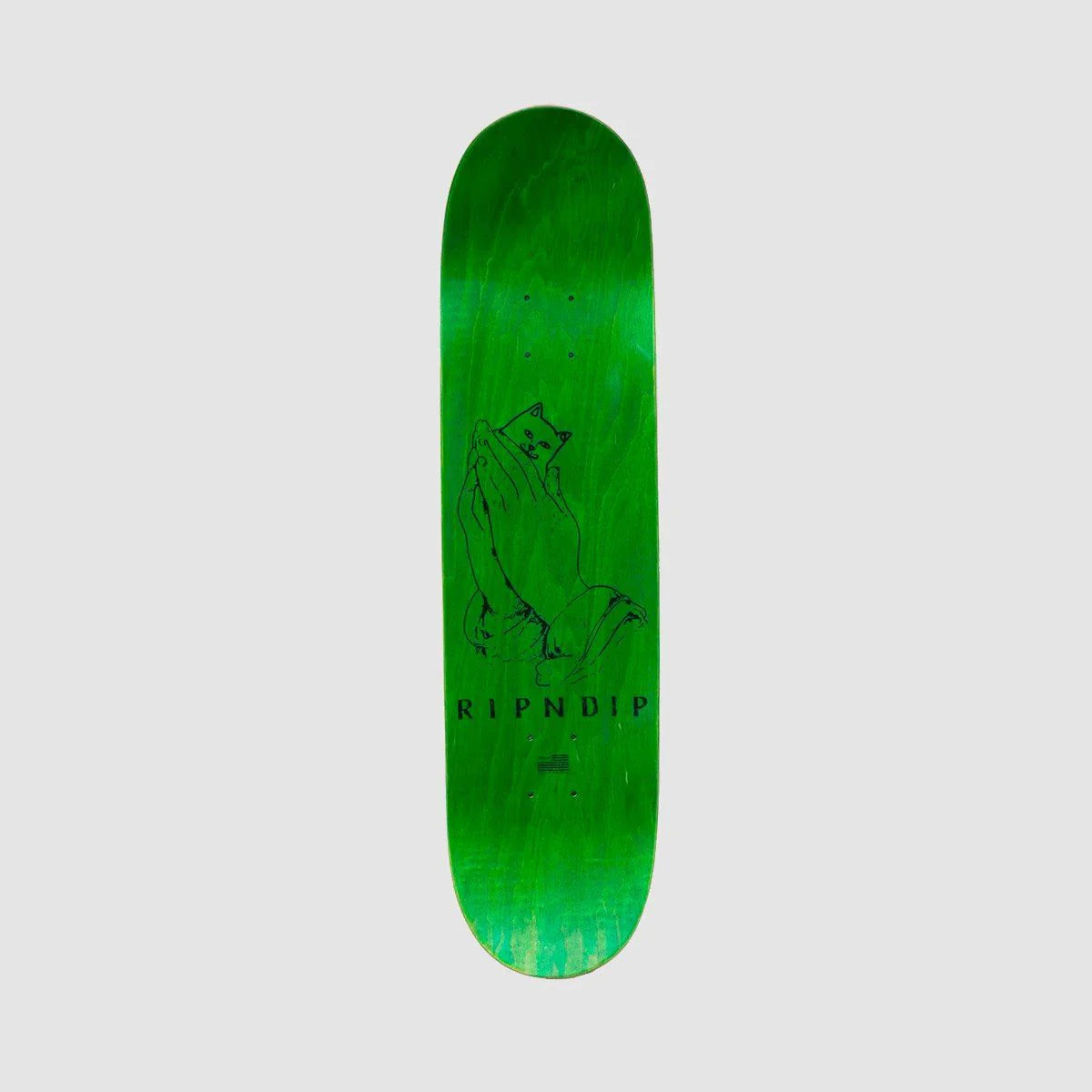 Ripndip Lord Nermal Skateboard Deck Purple/Yellow - 8" - Image 2