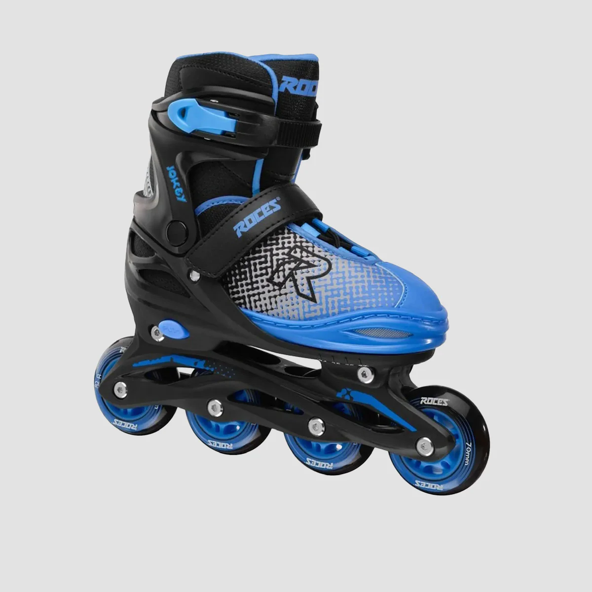 Roces Jokey X Adjustable Inline Skates Black/Astro Blue - Kids - Image 2