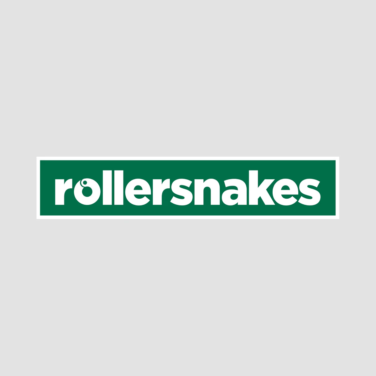 Rollersnakes WordMark Sticker Forest 200x41mm