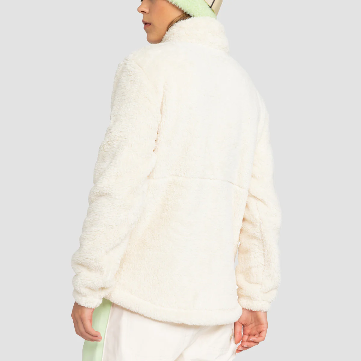 Roxy Alabama Mock Neck Sweatshirt Buttercream - Womens - Image 3