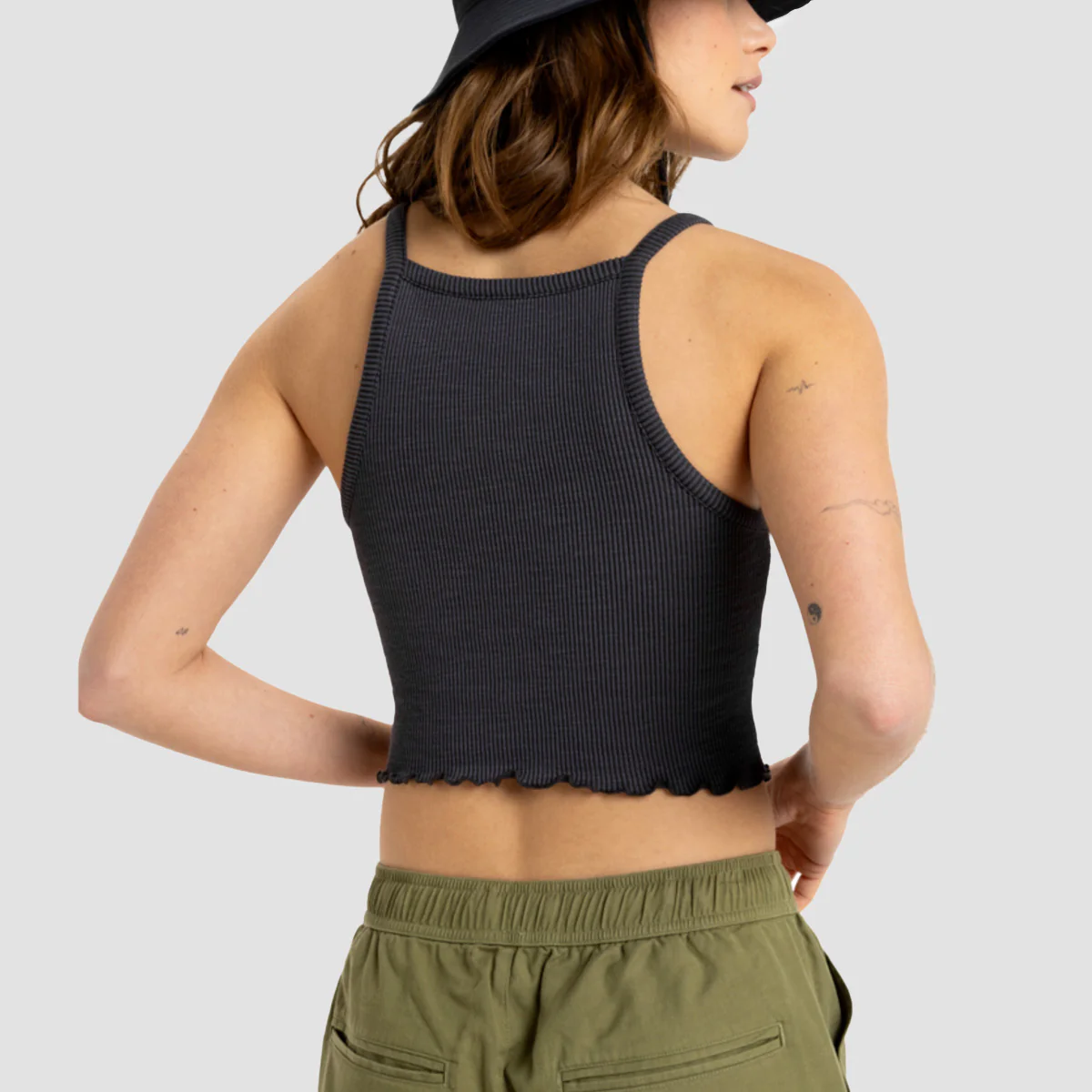 Roxy As I Am Tank Top Phantom - Womens - Image 2