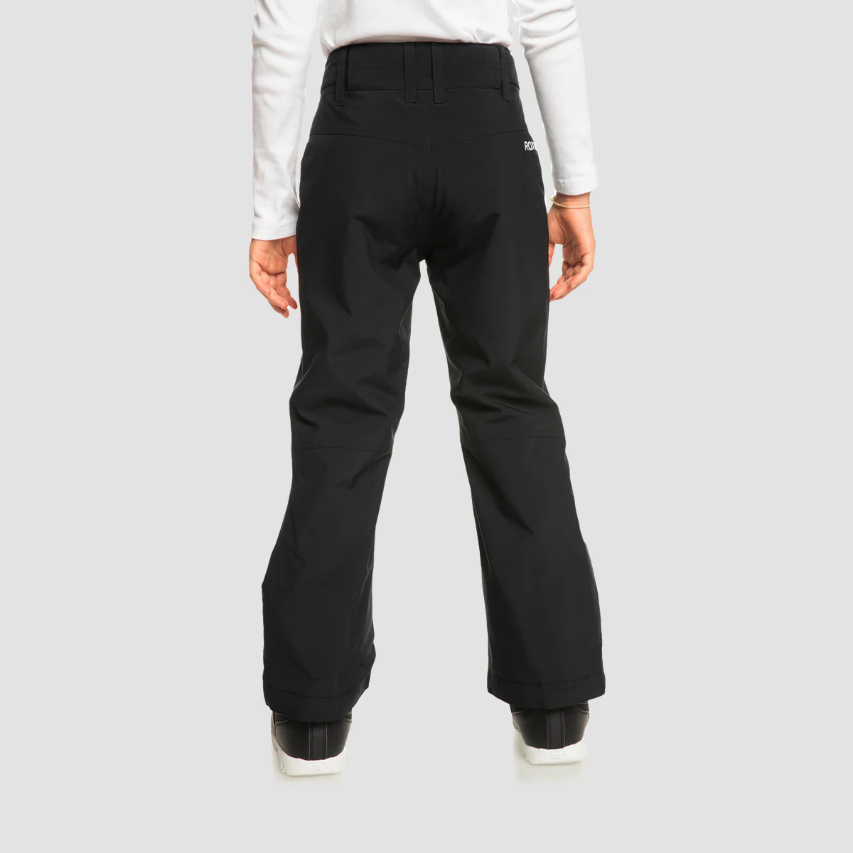 Roxy Backyard Insulated Snow Pants True Black - Girls - Image 3