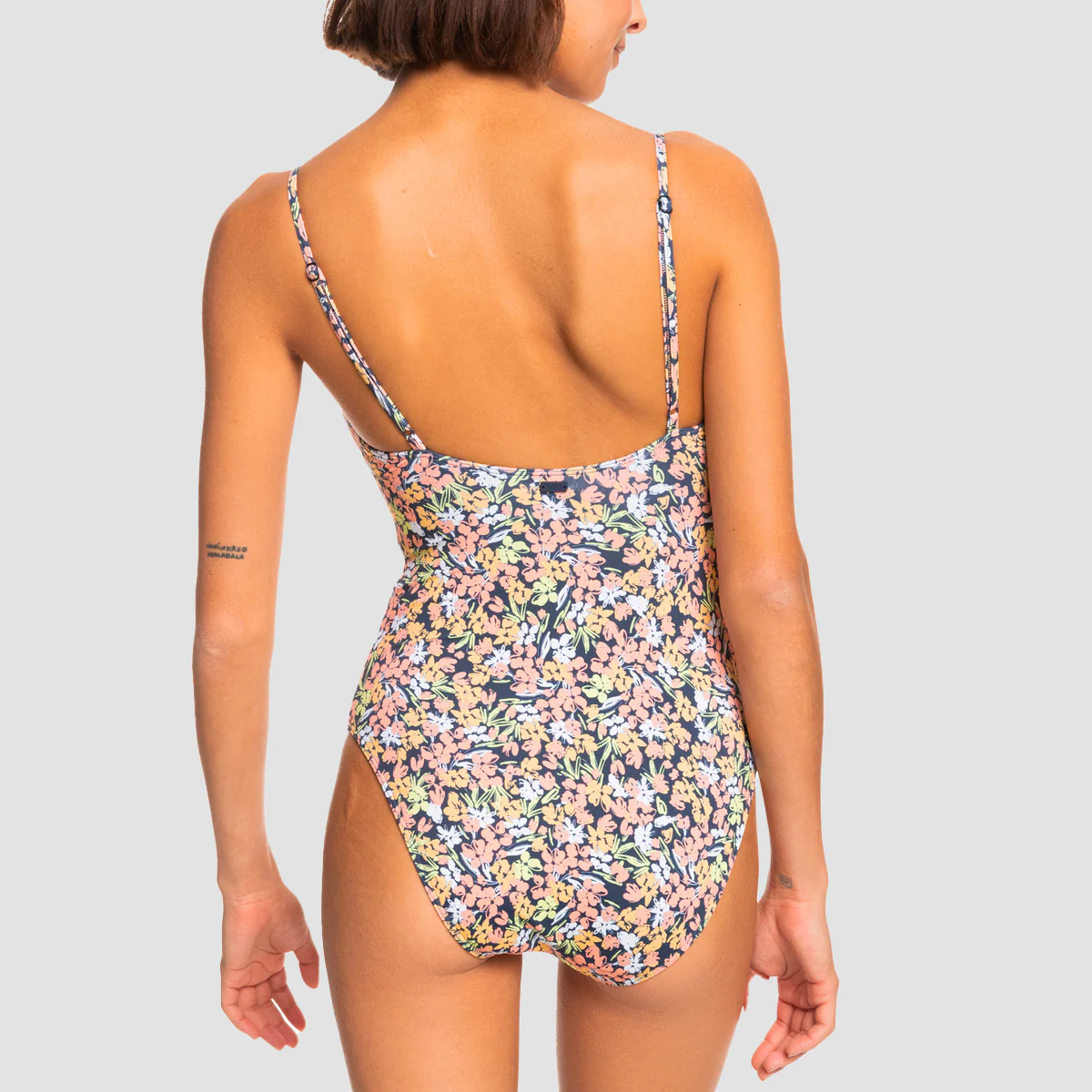 Roxy Beach Classics One-Piece Swimsuit Mood Indigo Ditsy Love - Womens - Image 2
