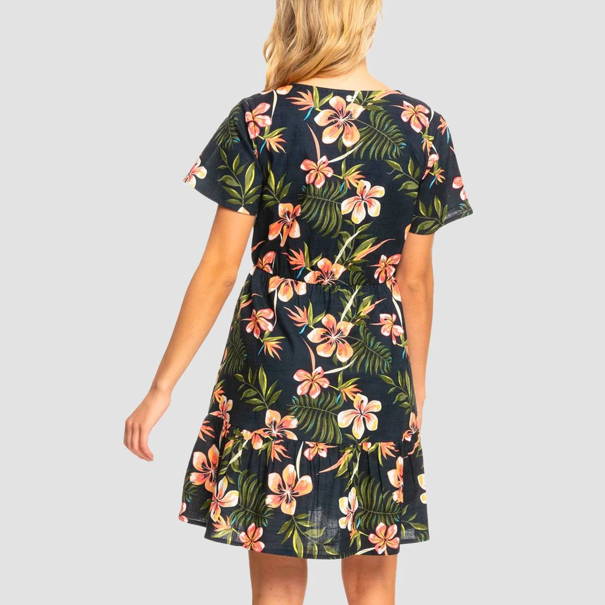 Roxy Bikini Party Dress Mood Indigo Tropical Depth - Womens - Image 2