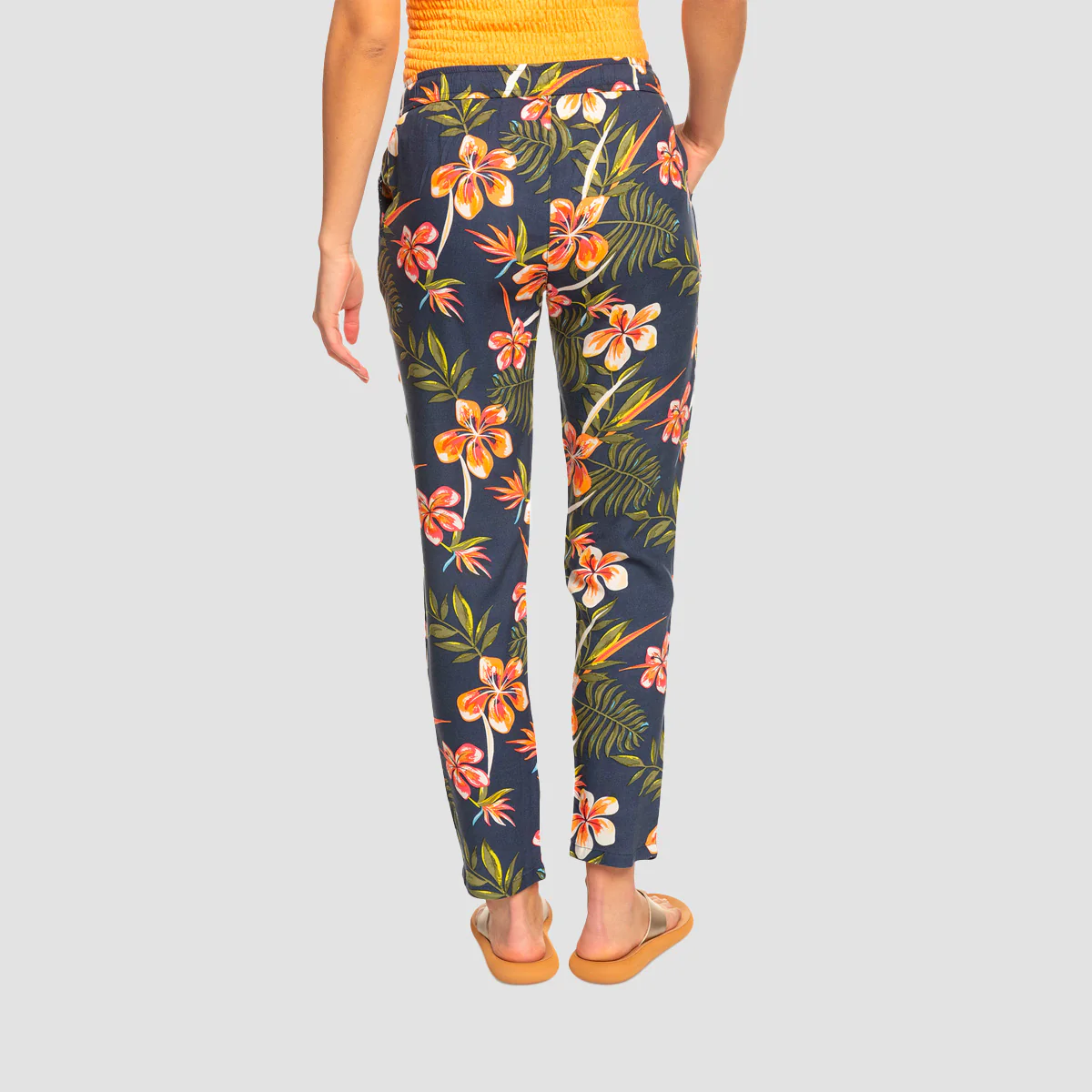 Roxy Bimini Pants Mood Indigo Tropical Depth - Womens - Image 2