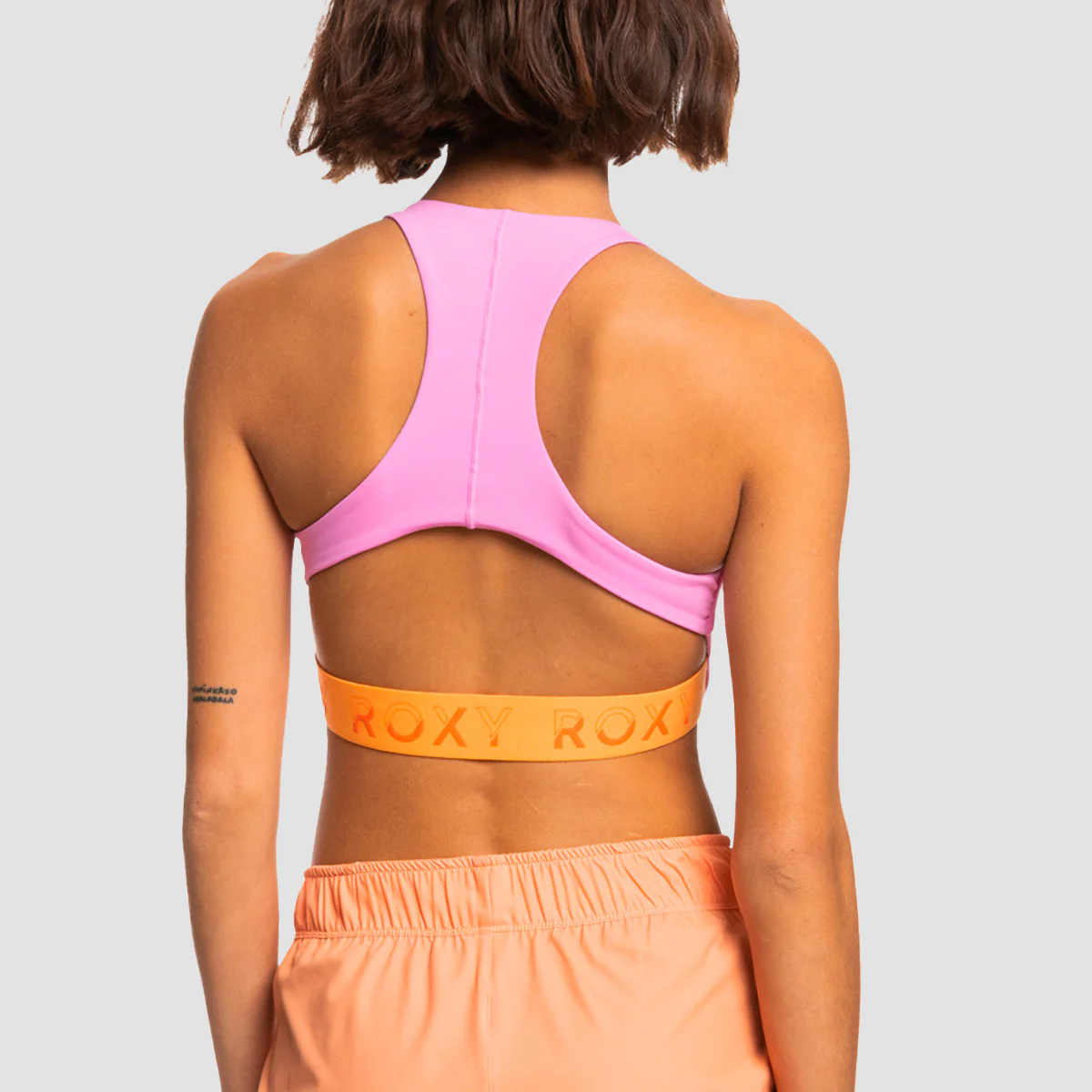 Roxy Bold Moves Sports Bra Cyclamen - Womens - Image 2