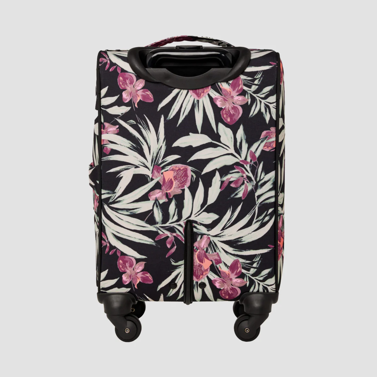 Roxy Cabin Island 32L Wheelie Suitcase Anthracite Wind Swept Floral - Womens - Image 2