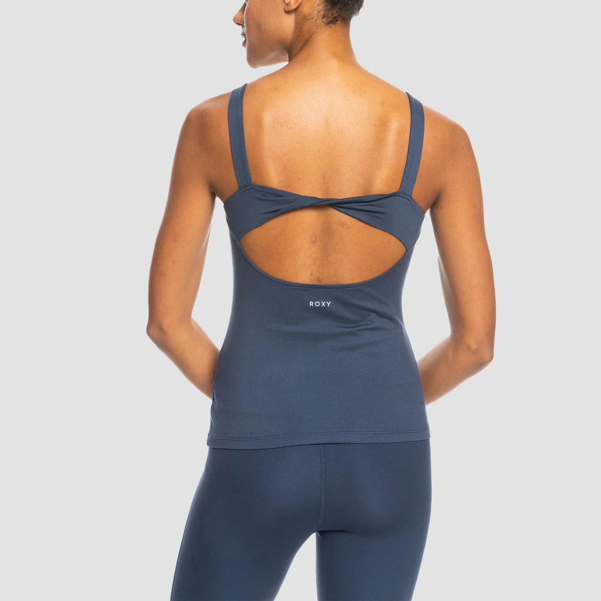 Roxy Calm Your Soul Sports Tank Top Mood Indigo - Womens - Image 2