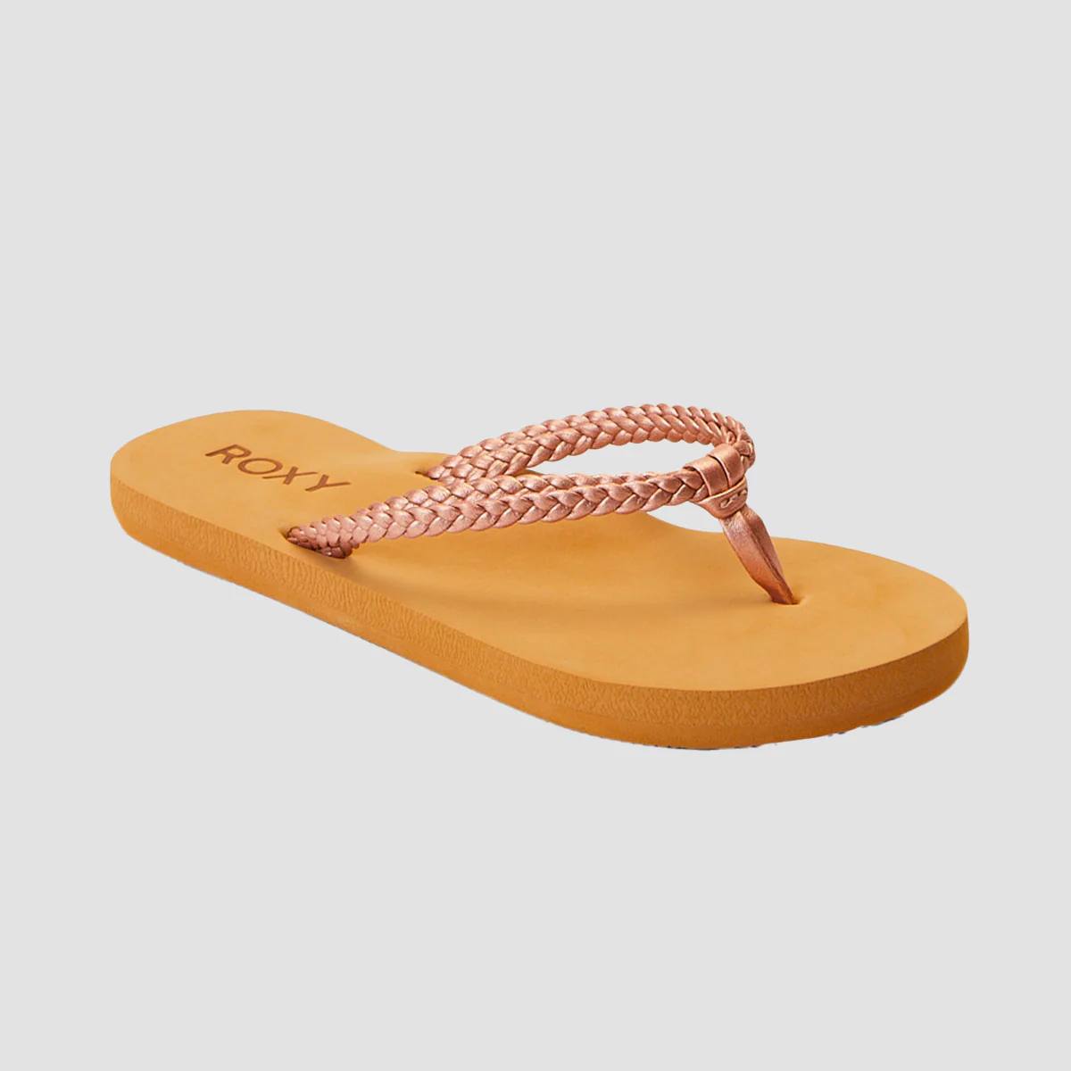 Roxy Costas II Flip Flops Rose Gold - Girls - Image 2