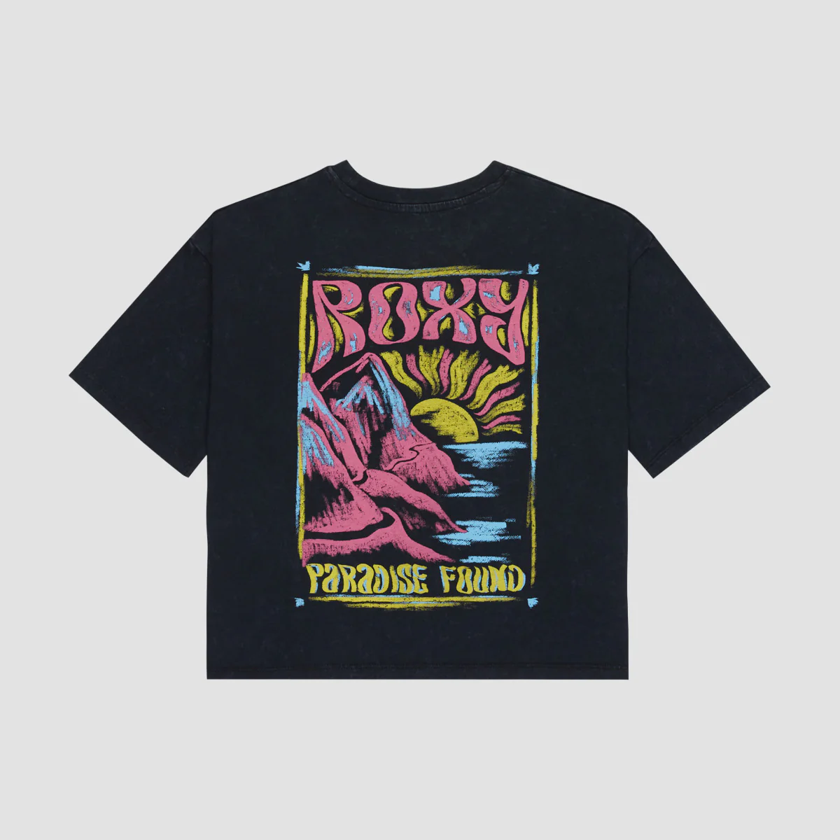 Roxy Daisy Season T-Shirt Anthracite - Girls - Image 2