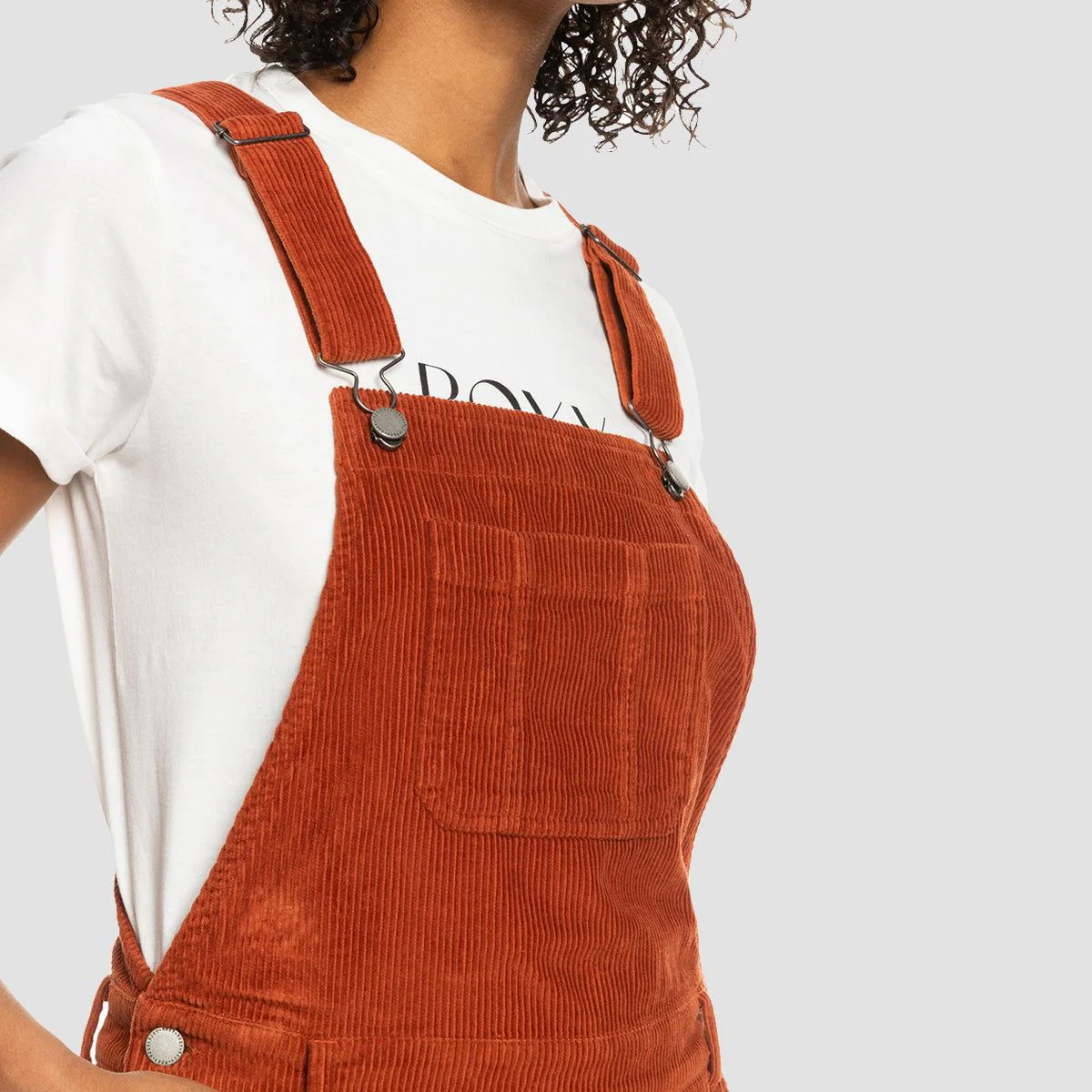 Roxy Jungle Sound Dungarees Baked Clay - Womens - Image 3