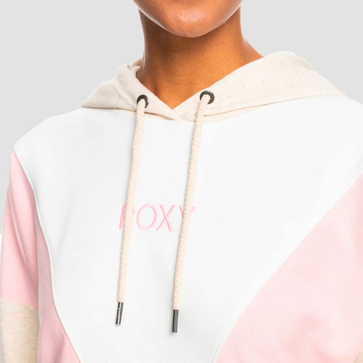 Roxy Let's Get Going Pullover Hoodie Tapioca Heather - Womens - Image 2
