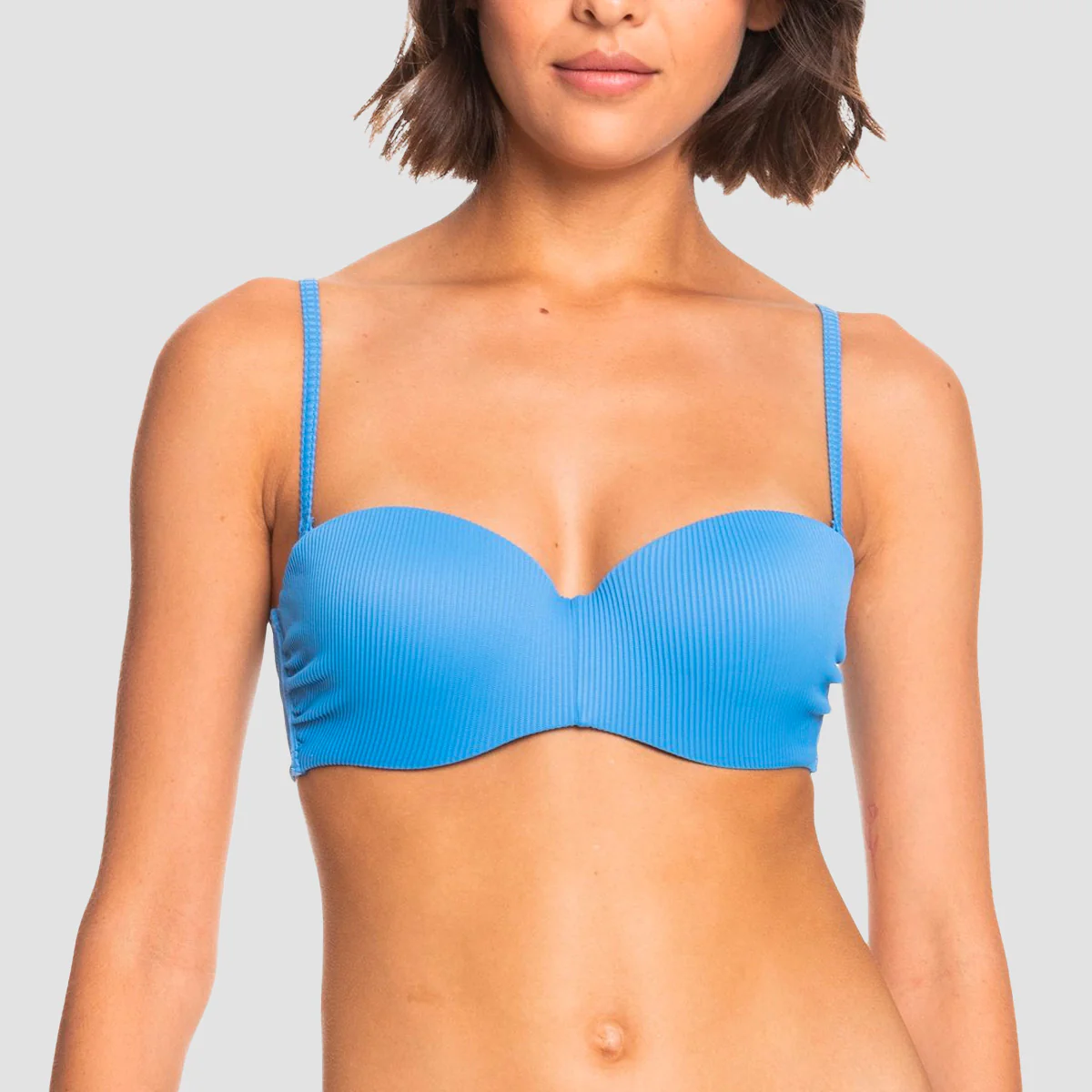 Roxy Love The Beach Vibe Bandeau Bikini Top Regatta - Womens - Image 2