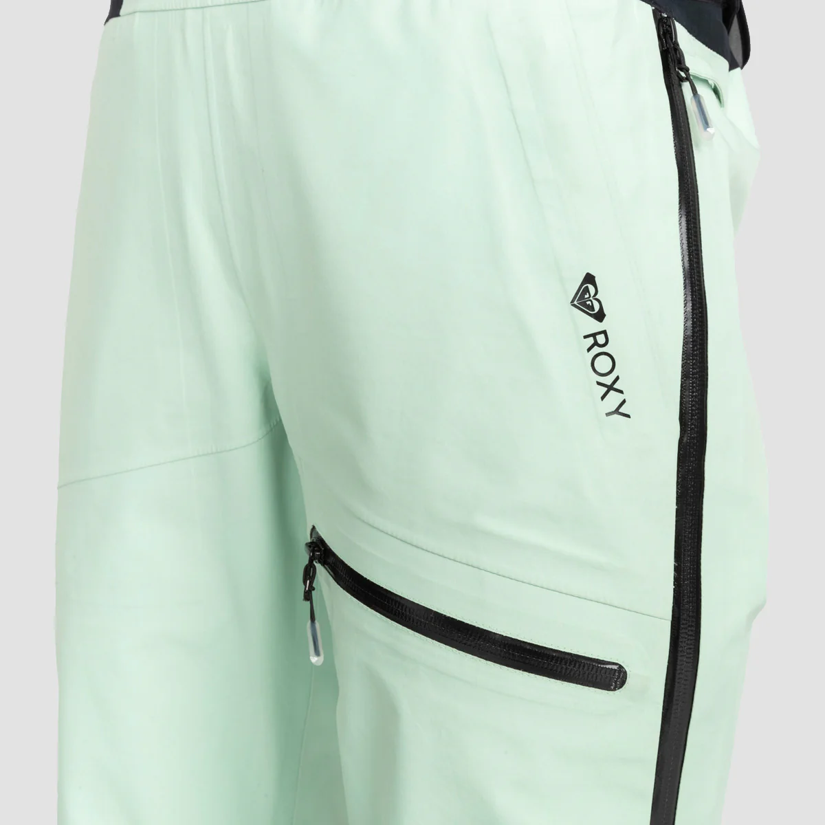 Roxy Lunalite 3L Snow Bib Pants Cameo Green - Womens - Image 3