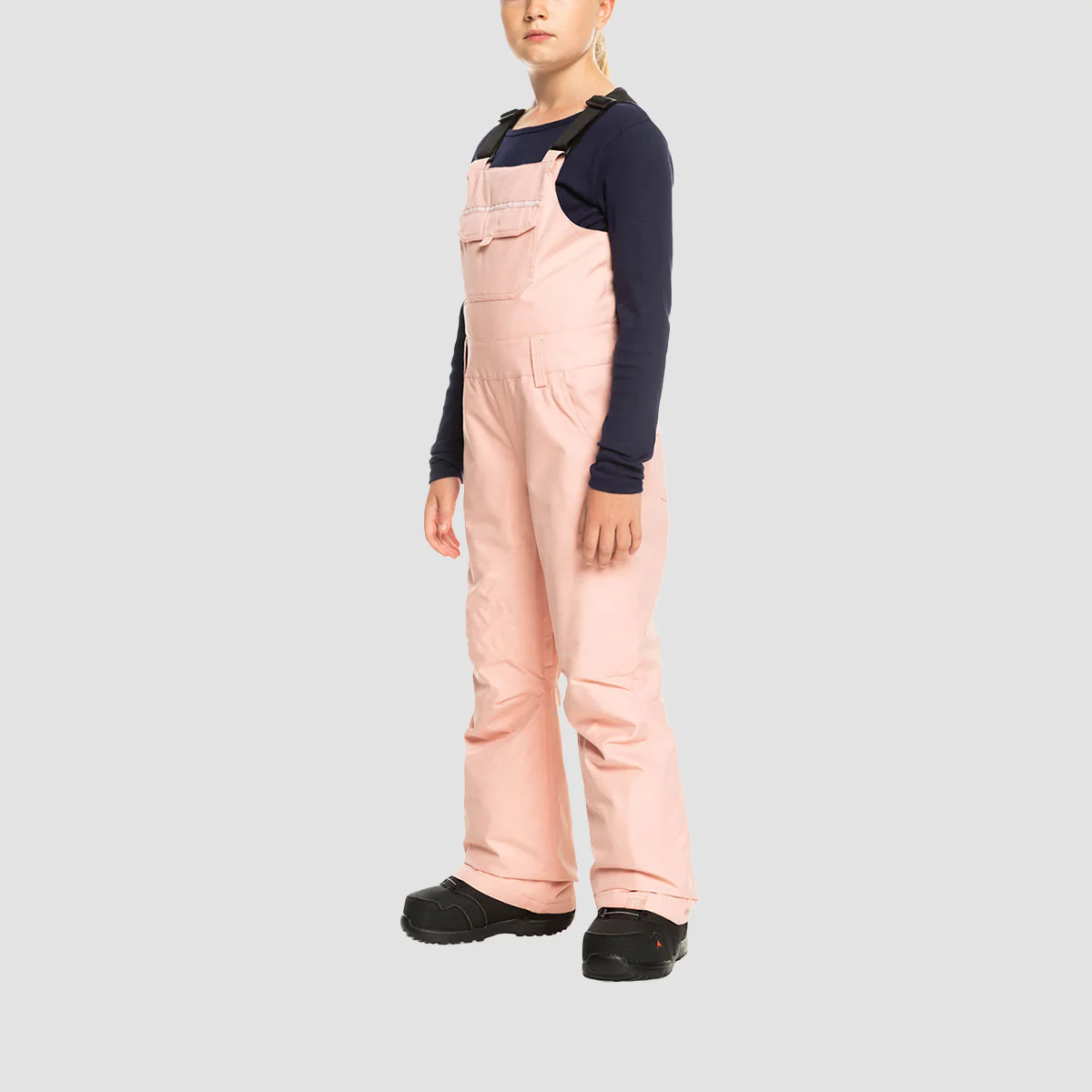 Roxy Non Stop Snow Bib Pants Mellow Rose - Girls - Image 2