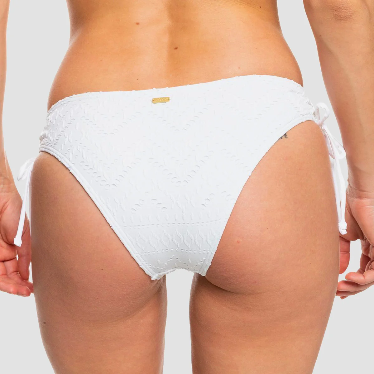 Roxy Quiet Beauty Bikini Bottoms Bright White - Womens - Image 3