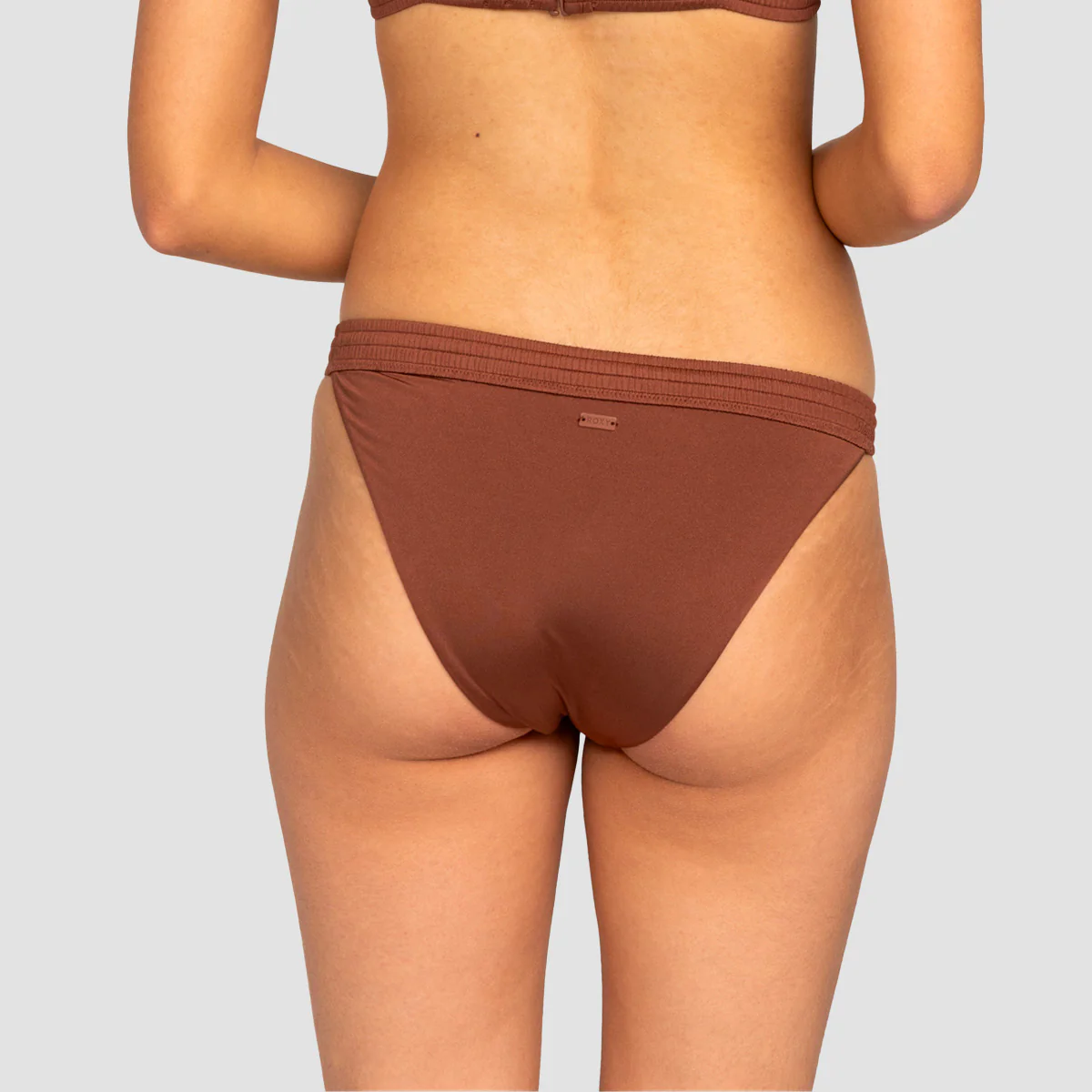 Roxy Silky Island Low Waist Bikini Bottoms Root Beer - Womens - Image 2