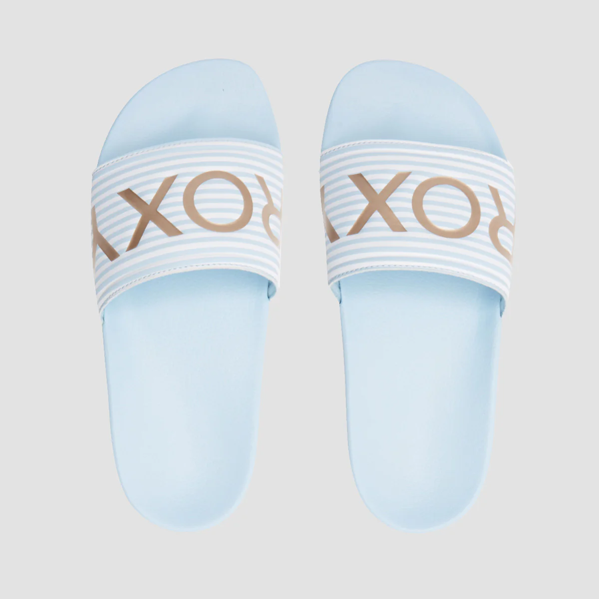 Roxy Slippy II Slides Light Blue - Womens - Image 2