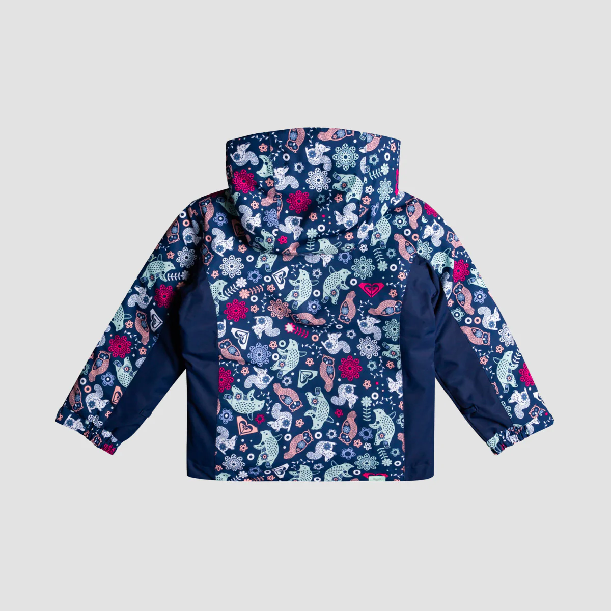Roxy Snowy Tale 2-7 Years Snow Jacket Medieval Blue Neo - Girls - Image 2
