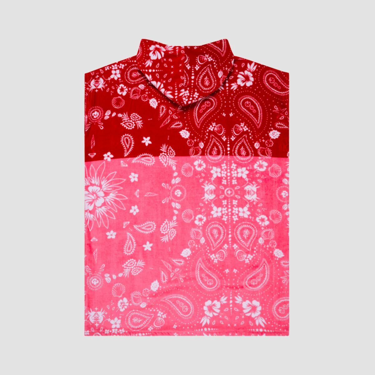 Roxy Stay Magical Printed Poncho Towel Hibiscus Boho Bandana Bico - Womens - Image 2