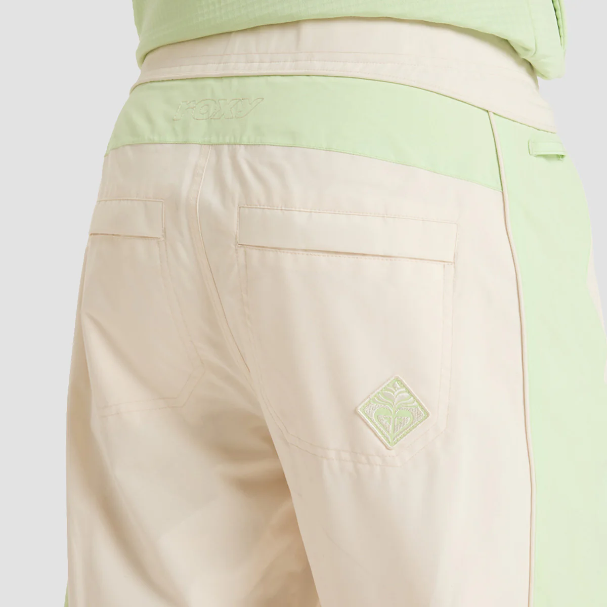 Roxy Steeply 10K Snow Pants Buttercream - Womens - Image 4