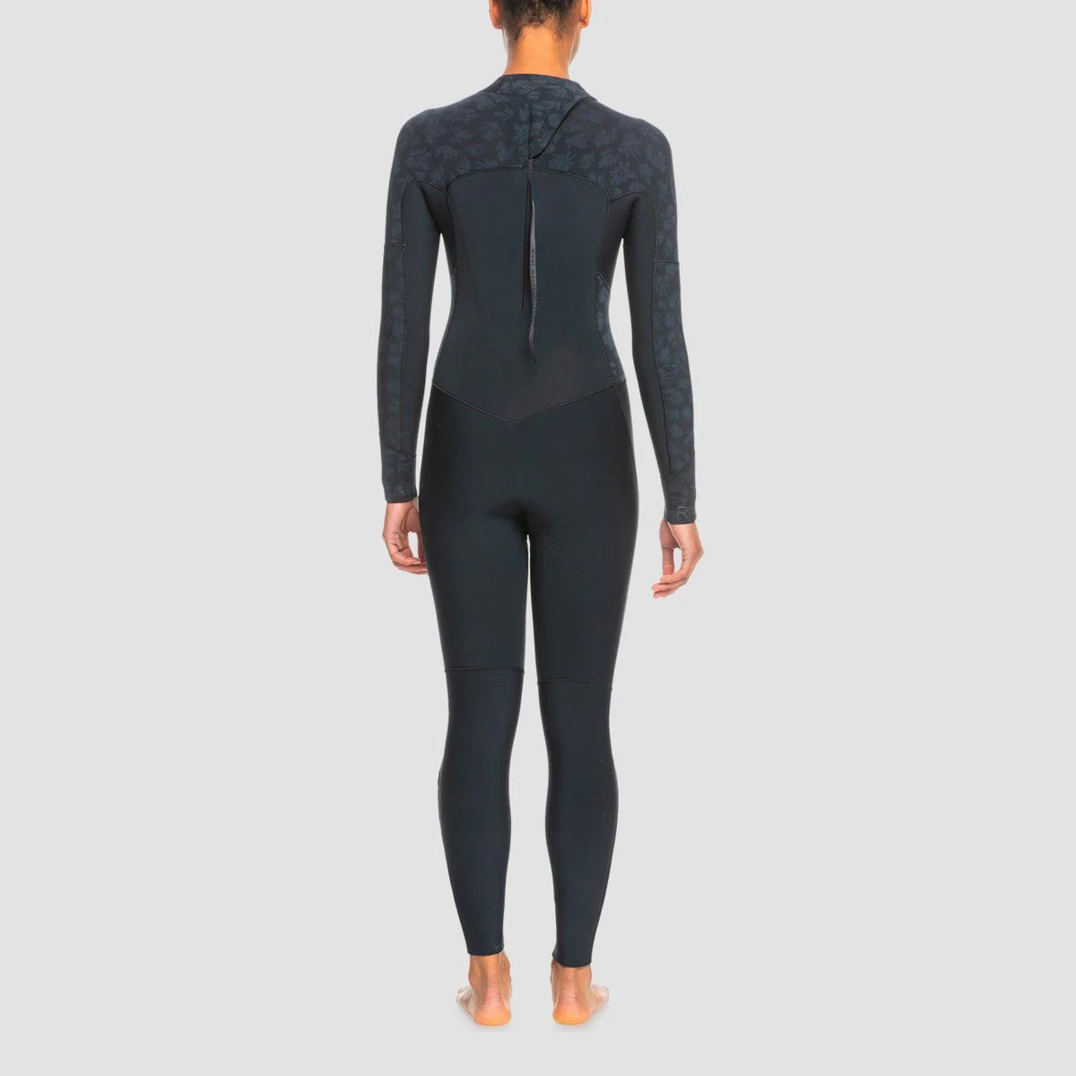 Roxy Swell Series 4/3mm Back Zip Wetsuit Black - Womens - Image 2