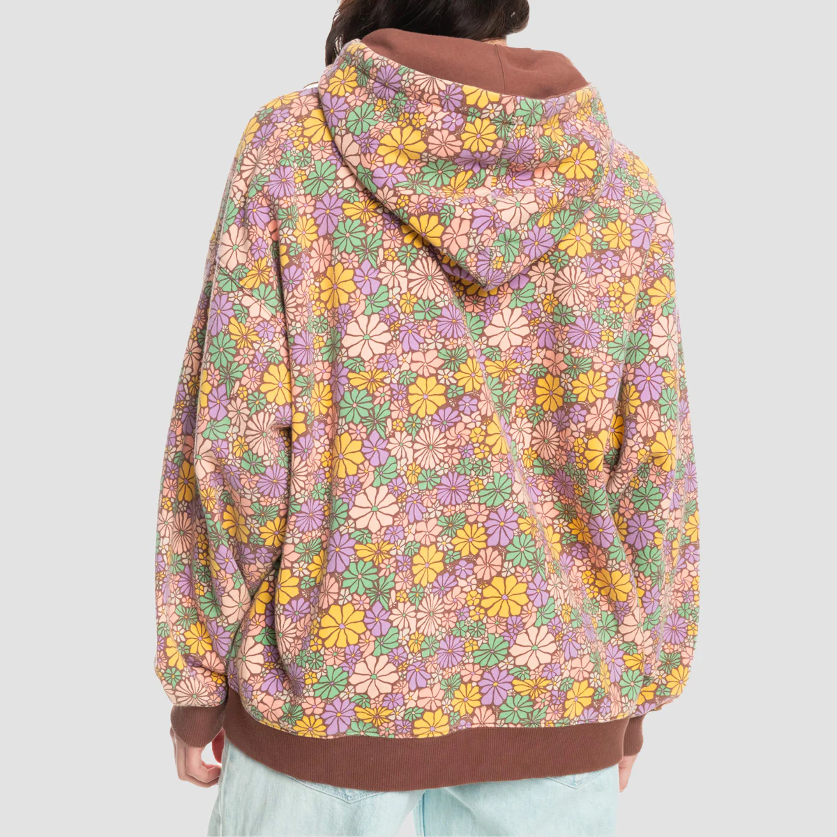 Roxy That Girl Beautiful Pullover Hoodie Root Beer All About Sol Mini - Womens - Image 2