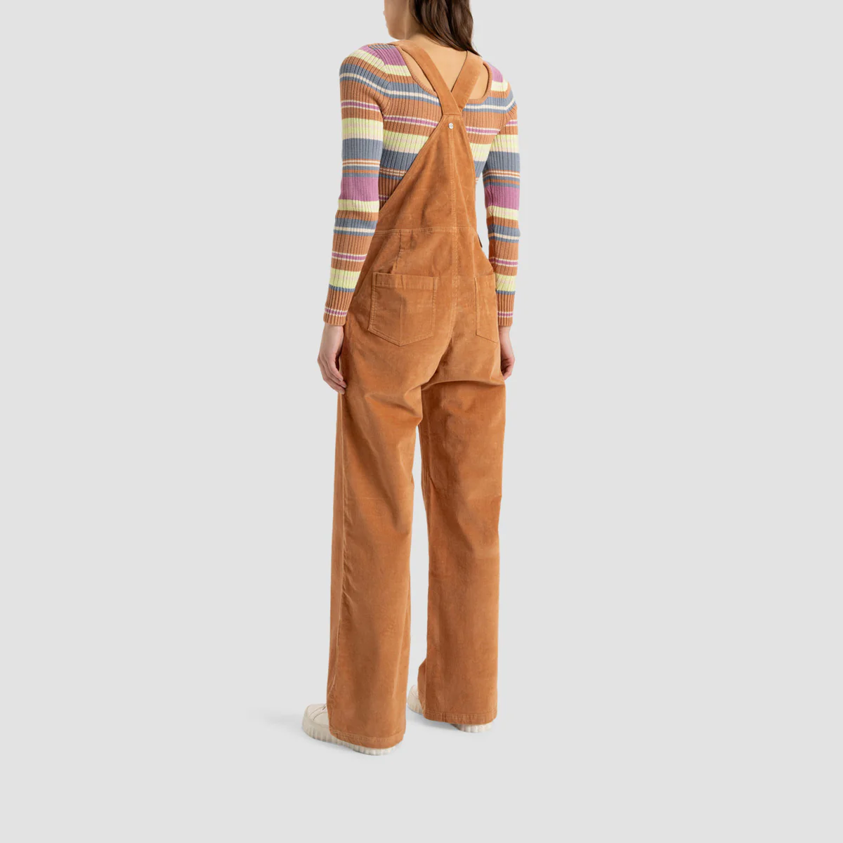 Roxy Trailblazer Overall Dungarees Camel - Womens - Image 3