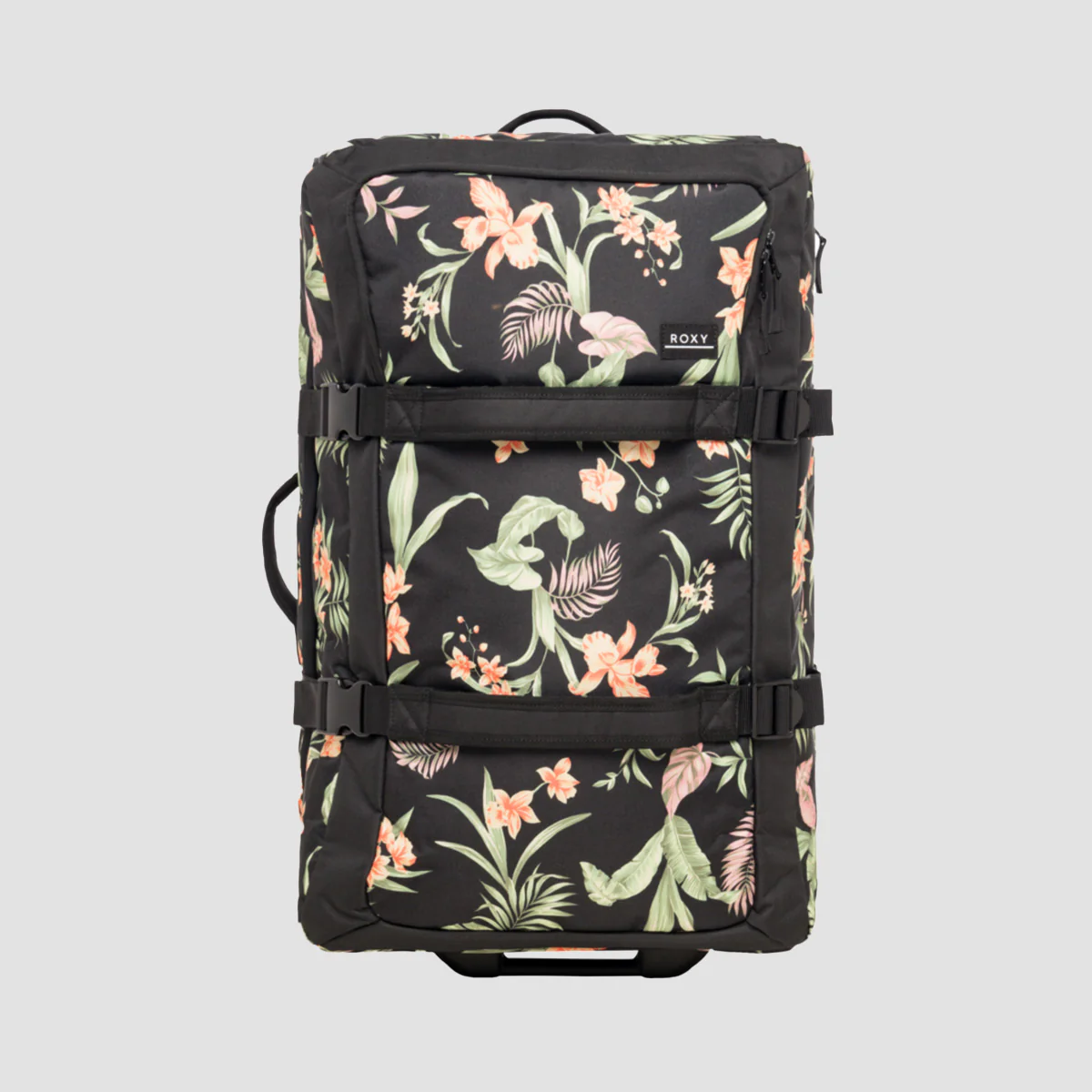 Roxy Travel Dreaming 62L Wheelie Suitcase Anthracite Island Escape - Womens