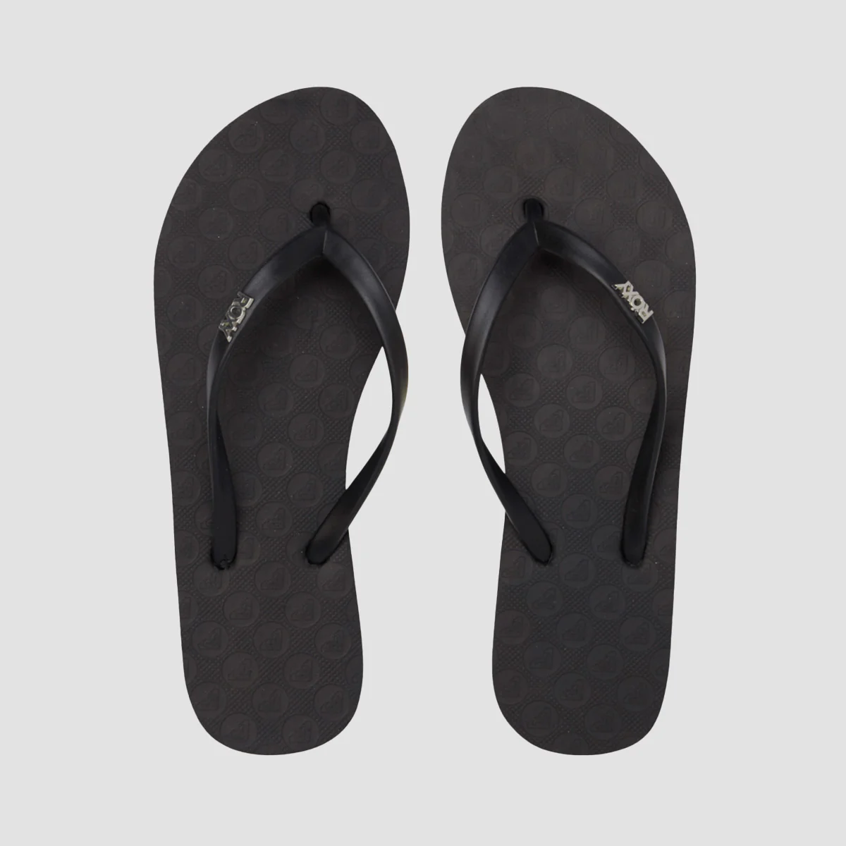 Roxy Viva IV Flip-Flops Black Smooth - Womens - Image 2